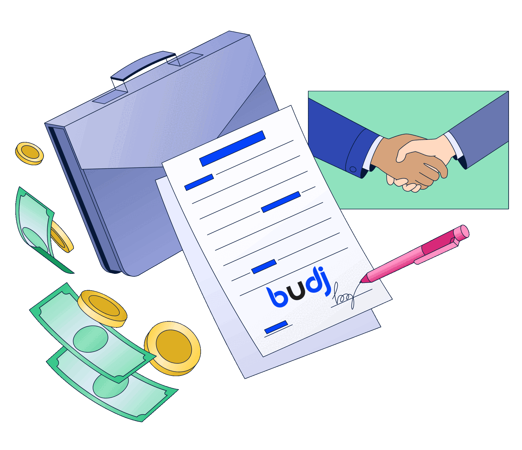 Merchant growth playbook illustration